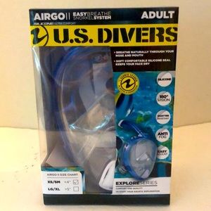 U.S. Divers Silicone Full Face Mask Size Adult